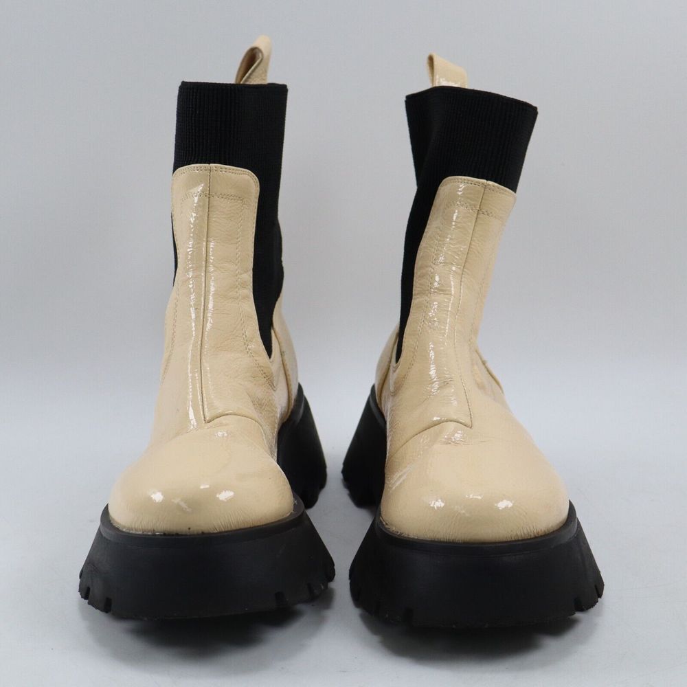 🔥Circus by Sam Edelman Leslie Lug Sole Chelsea Booties, Eggshell 6.5US MSRP$120 - Picture 3 of 10